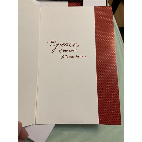 Christmas Greeting 18 Card Pack Glittery Snowflake DaySpring 8”by 5” Scripture - Picture 7 of 14